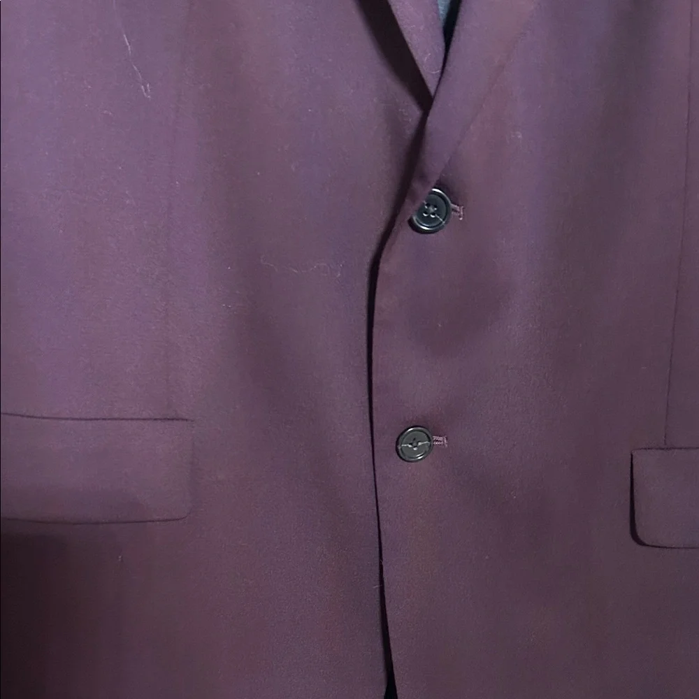 Banana Republic Men's Blazer - Deep Burgundy